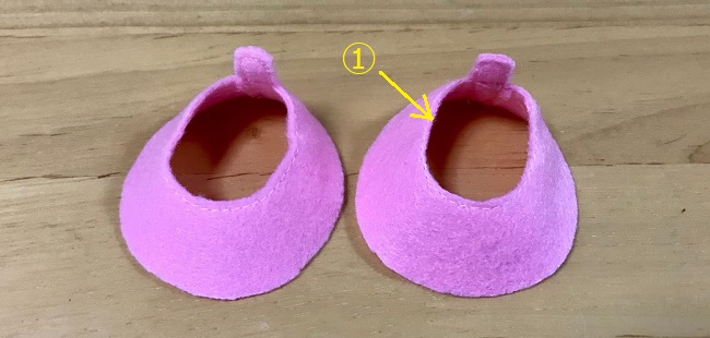 メルちゃんの靴の作り方